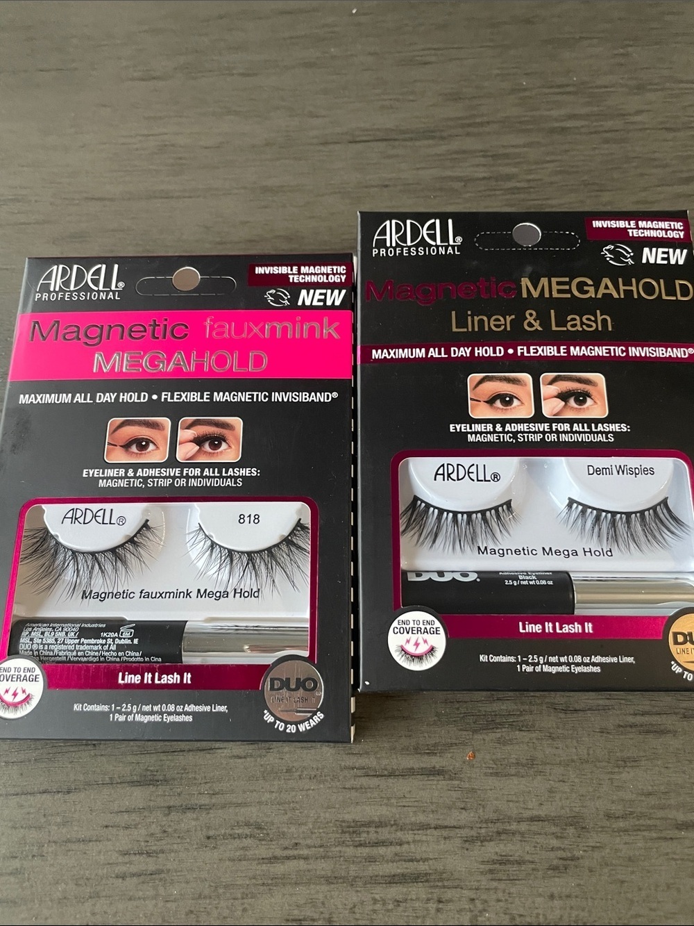BNIP Ardell Magnetic MegaHold Liner & Lash Duo - 2 Sets